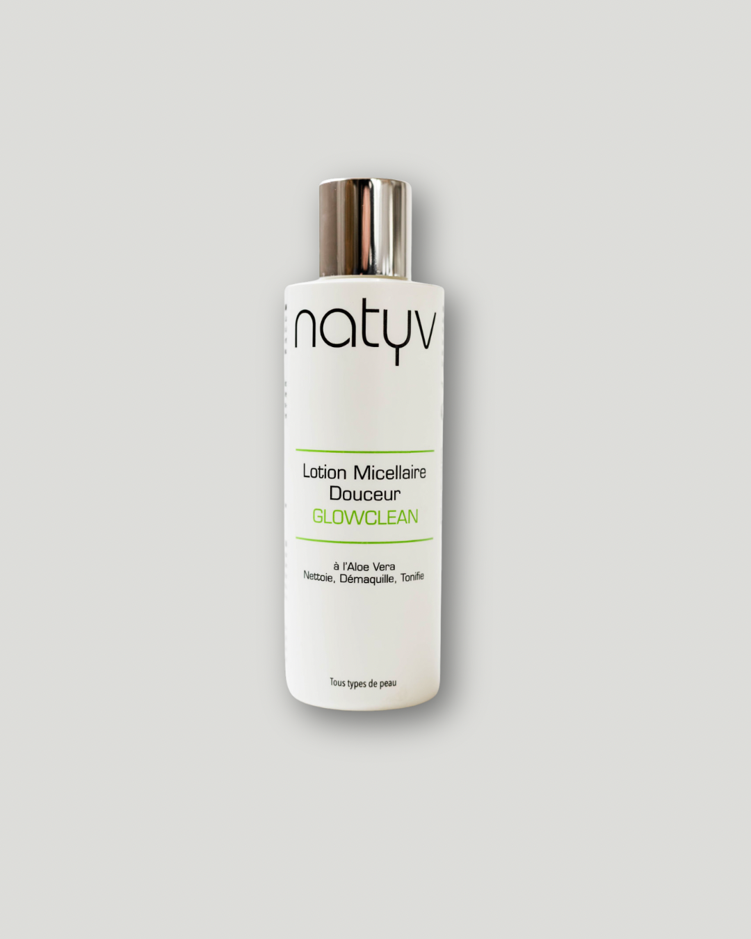 Lotion Micellaire GLOWCLEAN – Nettoie, Démaquille & Tonifie