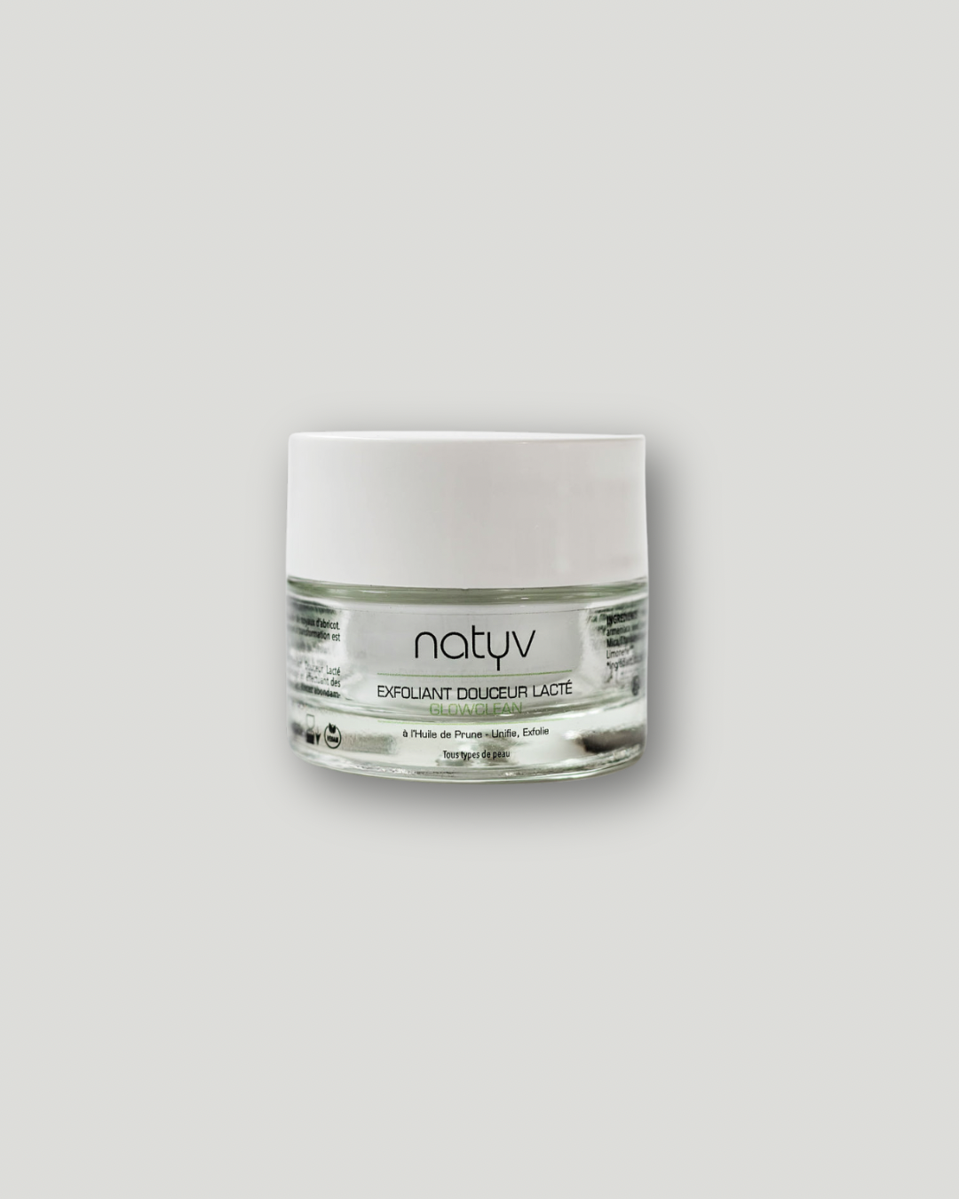 Exfoliant Lactée GLOWCLEAN – Resserre les pores & Bonne mine