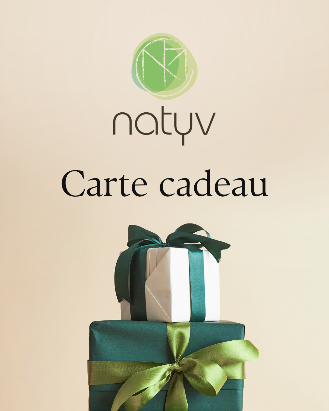 Carte Cadeau Natyv – Offrez la beauté au naturel