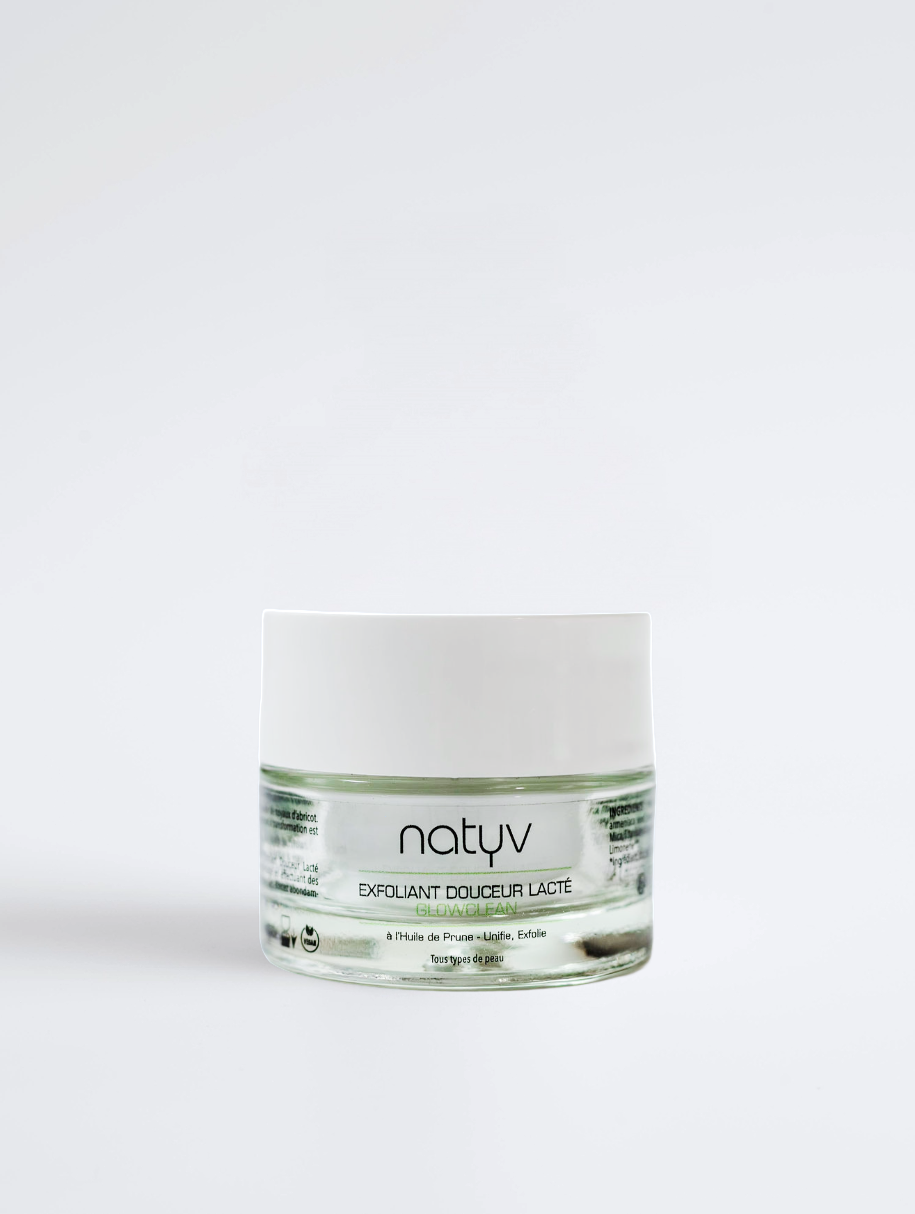 Exfoliant Lactée GLOWCLEAN – Resserre les pores & Bonne mine