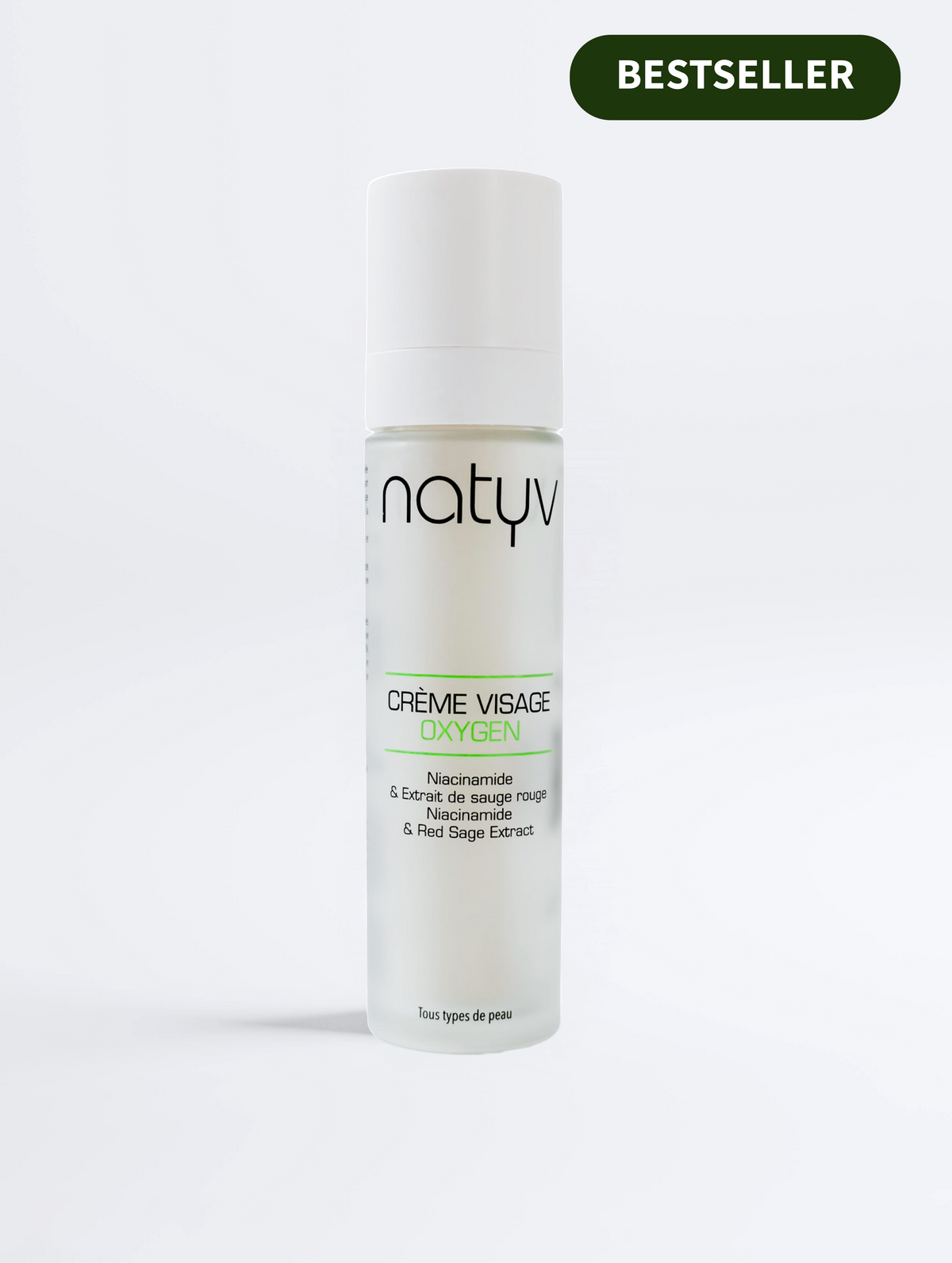Crème Visage OXYGEN – Niacinamide & Collrepair™ DG